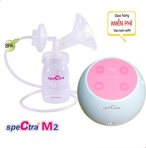 Máy hút sữa điện đơn Spectra M2 Made in Korea (có thể dùng pin)