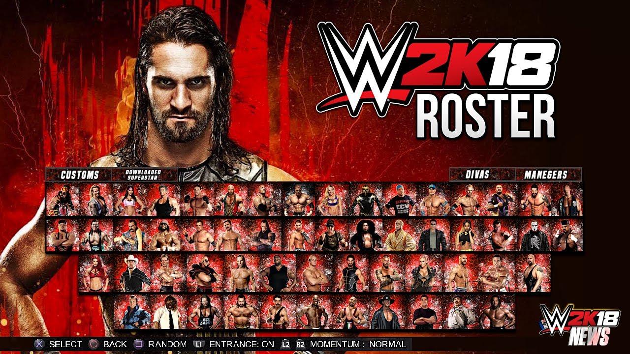 Đĩa game PS4: WWE 2K18
