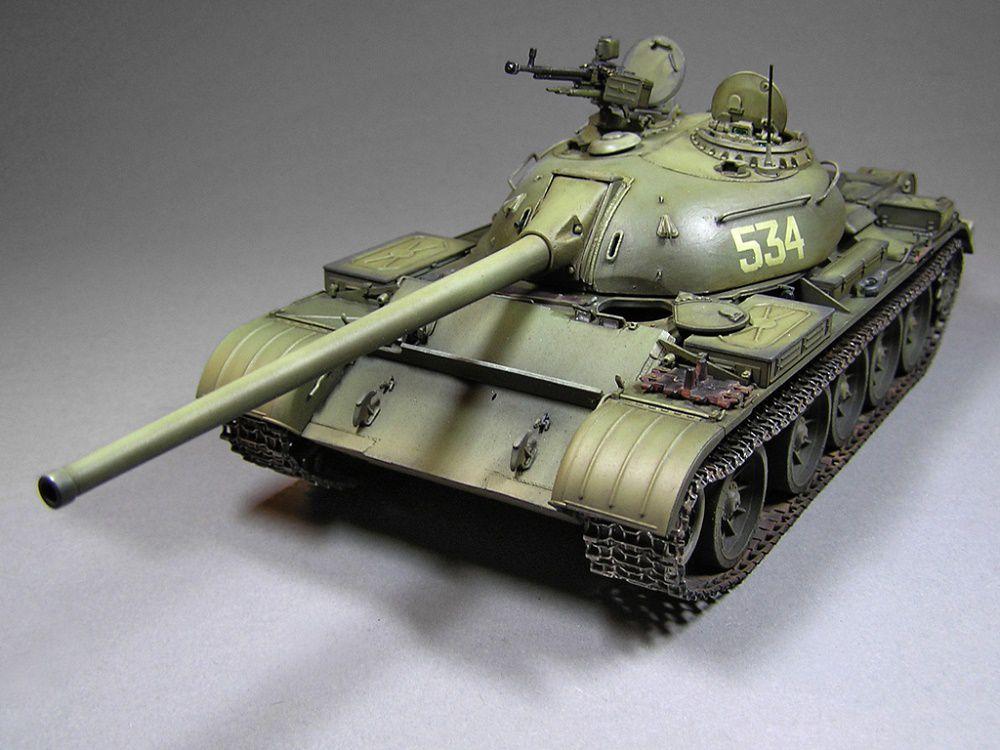 Mô hình lắp ráp- Xe Tăng RUSSIAN T-54B  Model 1952