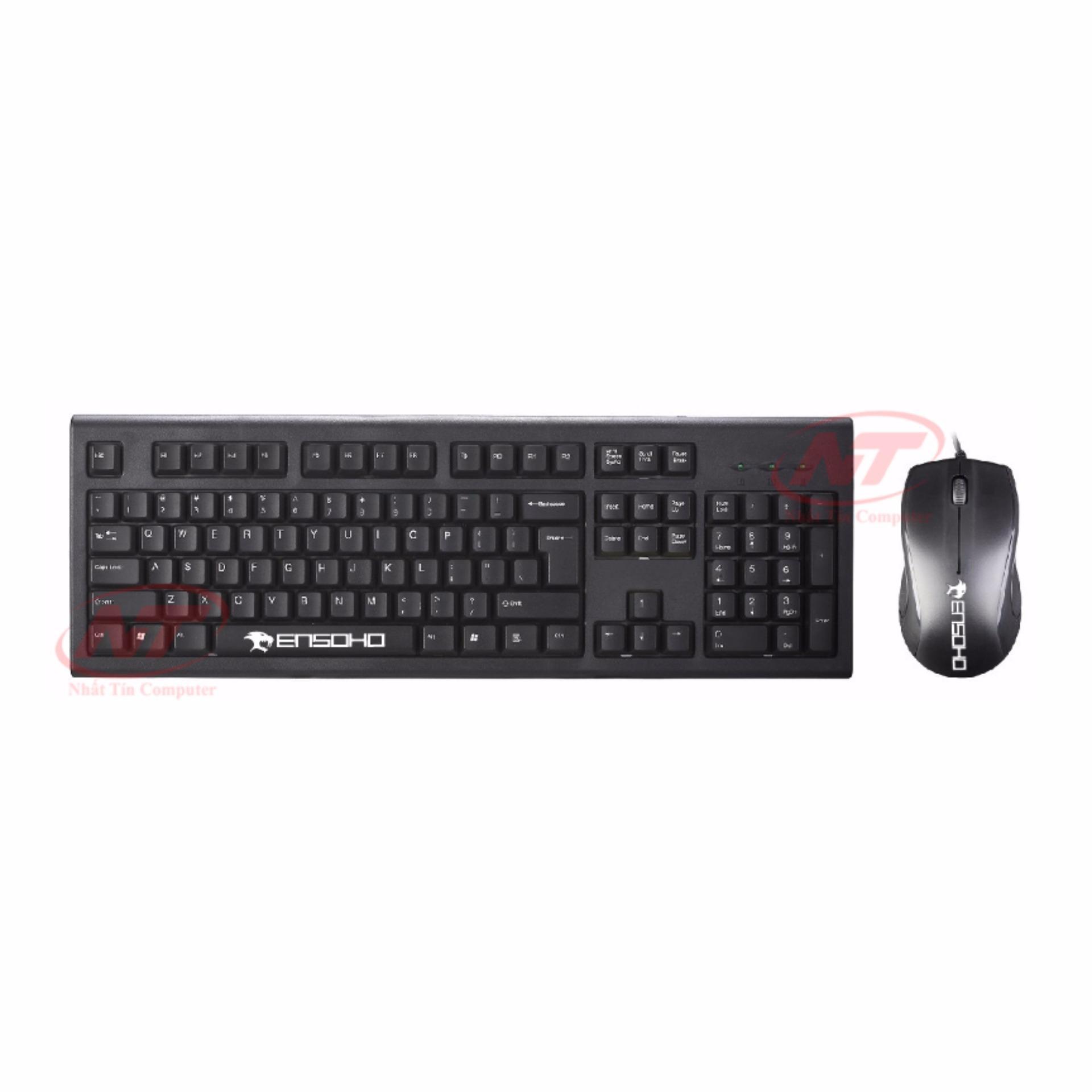 Bộ bàn phím chuột Ensoho Wireless E-113CB