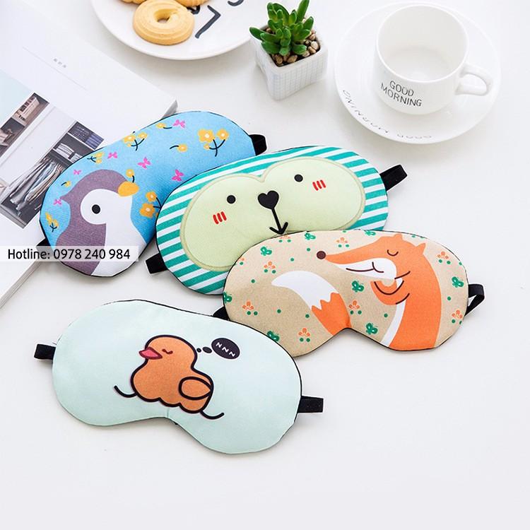 BỊT MẮT GEL NGỦ HÌNH ĐỘNG VẬT CUTE