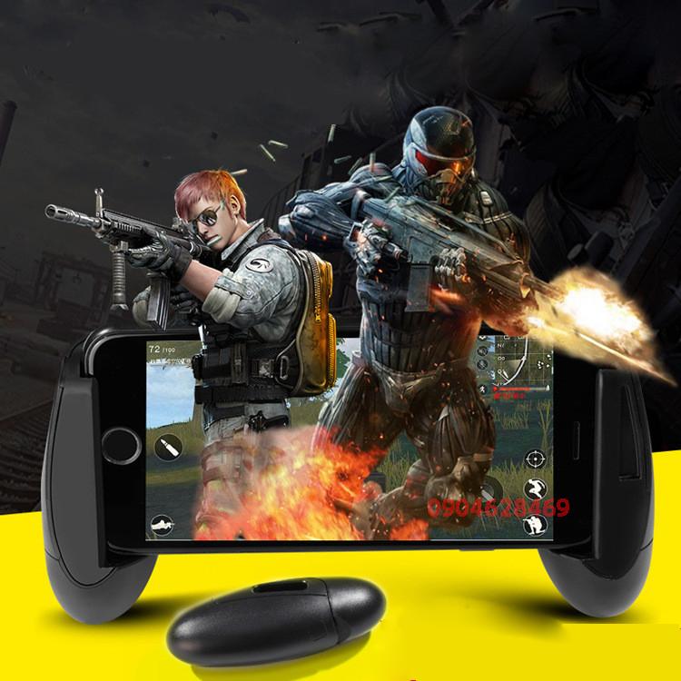 [COMBO] nút chơi game Pubg + tay cầm chơi game