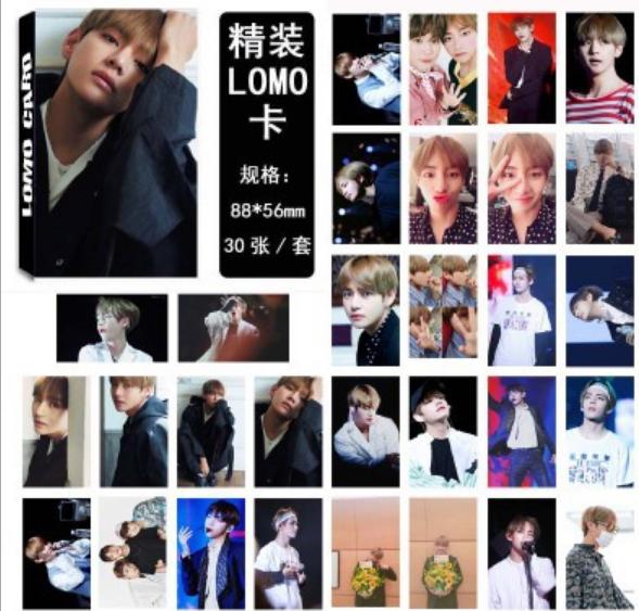 Bộ LOMO CARD của V BTS