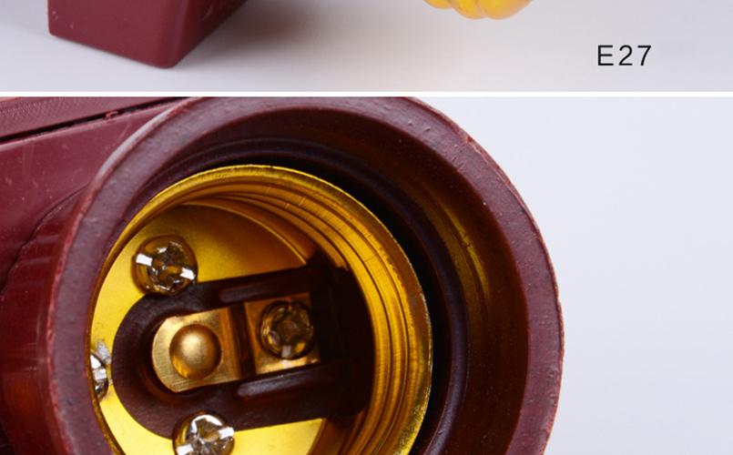 Đầu chia đui xoáy E27 chia ra 2 ổ cắm
