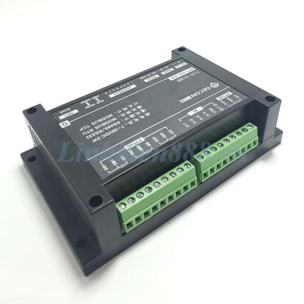 Module PLC 4 PT100 4 AI cổng ra RS485 và Ethernet Modbus Rtu