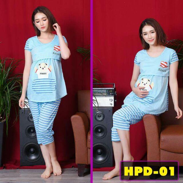 Bộ bầu và sau sinh HP -100% cotton