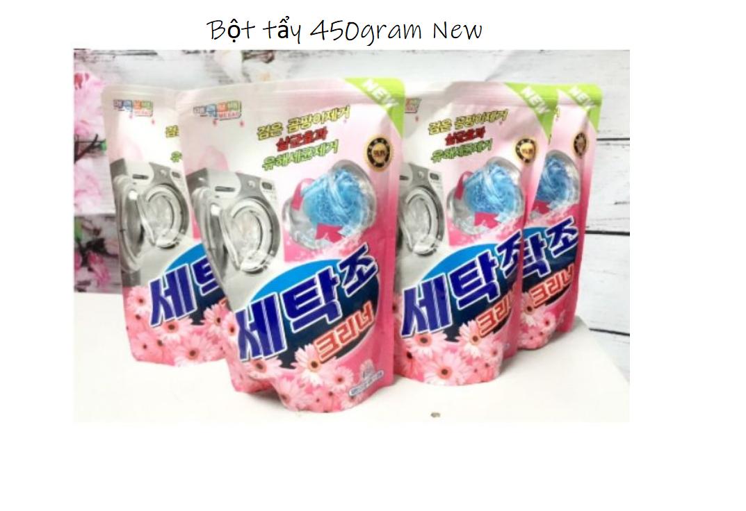 Combo 4 gói bột tẩy lổng giặt siêu sạch Hàn Quốc 450gram