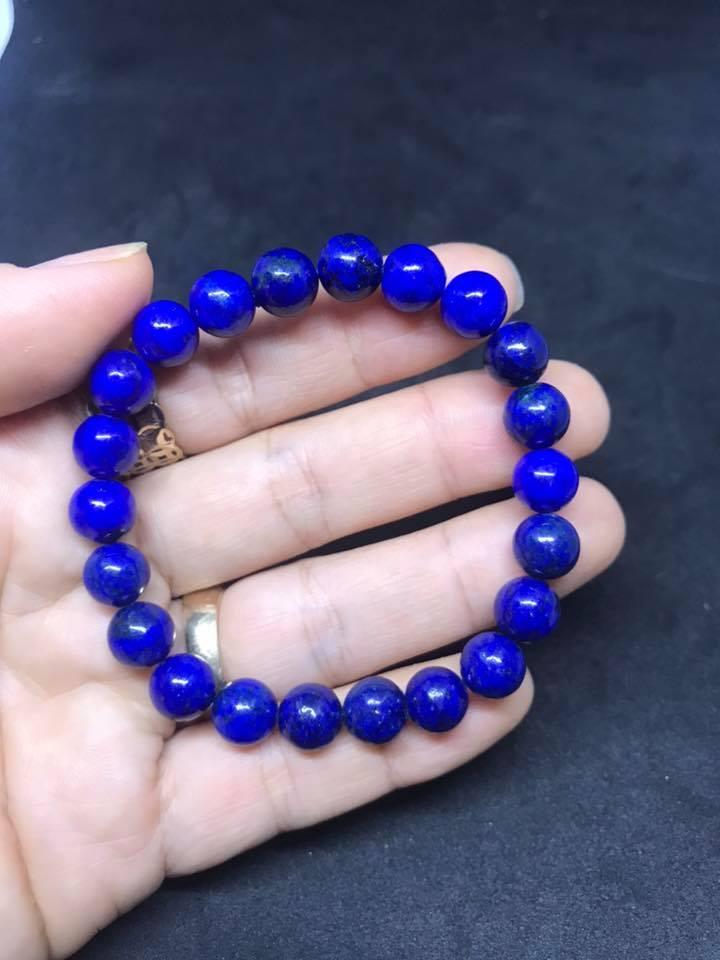 [HCM]VÒNG TAY PHONG THỦY ĐÁ đá lapis lazuli 8LY