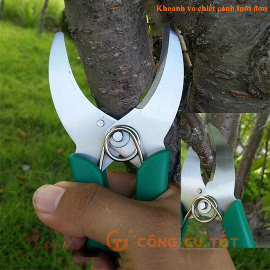 Kéo khoanh vỏ chiết cây lưỡi đơn