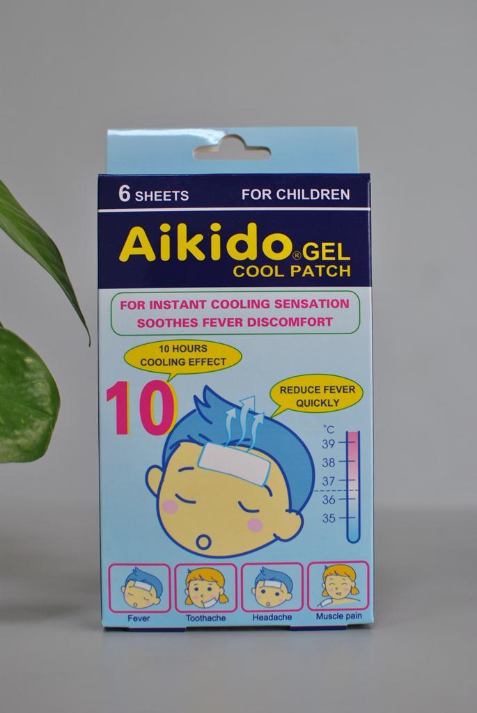 MIẾNG DÁN HẠ SỐT AIKIDO (TÚI 2 MIẾNG)