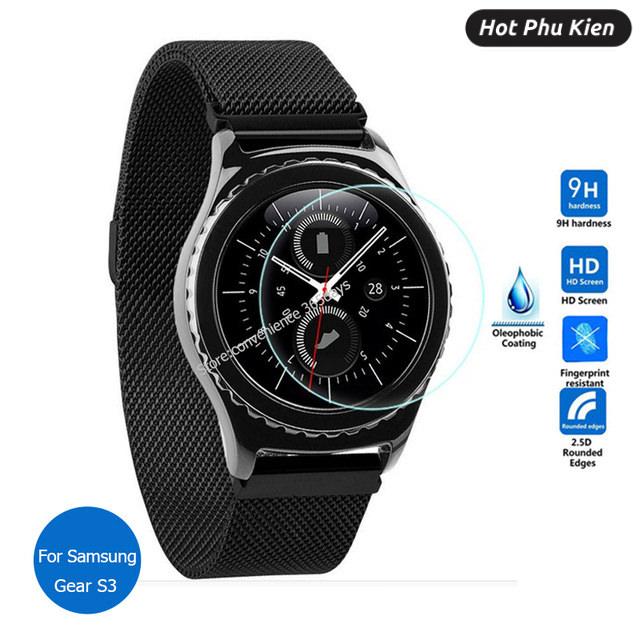 [HCM]Miếng dán kính cường lực Samsung Gear S3 độ cứng 9H bảo vệ màn hình toàn diện - Phân phối hotphukien