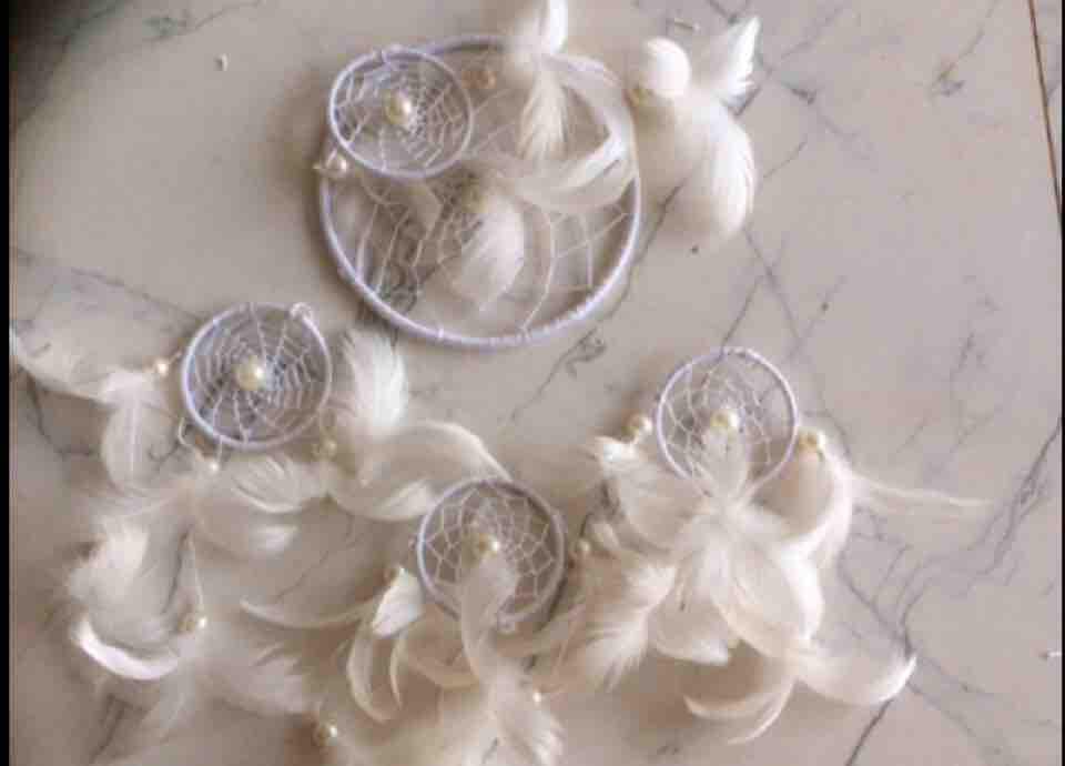 Bộ nguyên liệu làm dreamcatcher theo mẫu
