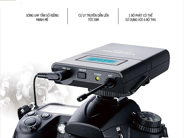 Microphone gài áo không dây Takstar SGC-100W