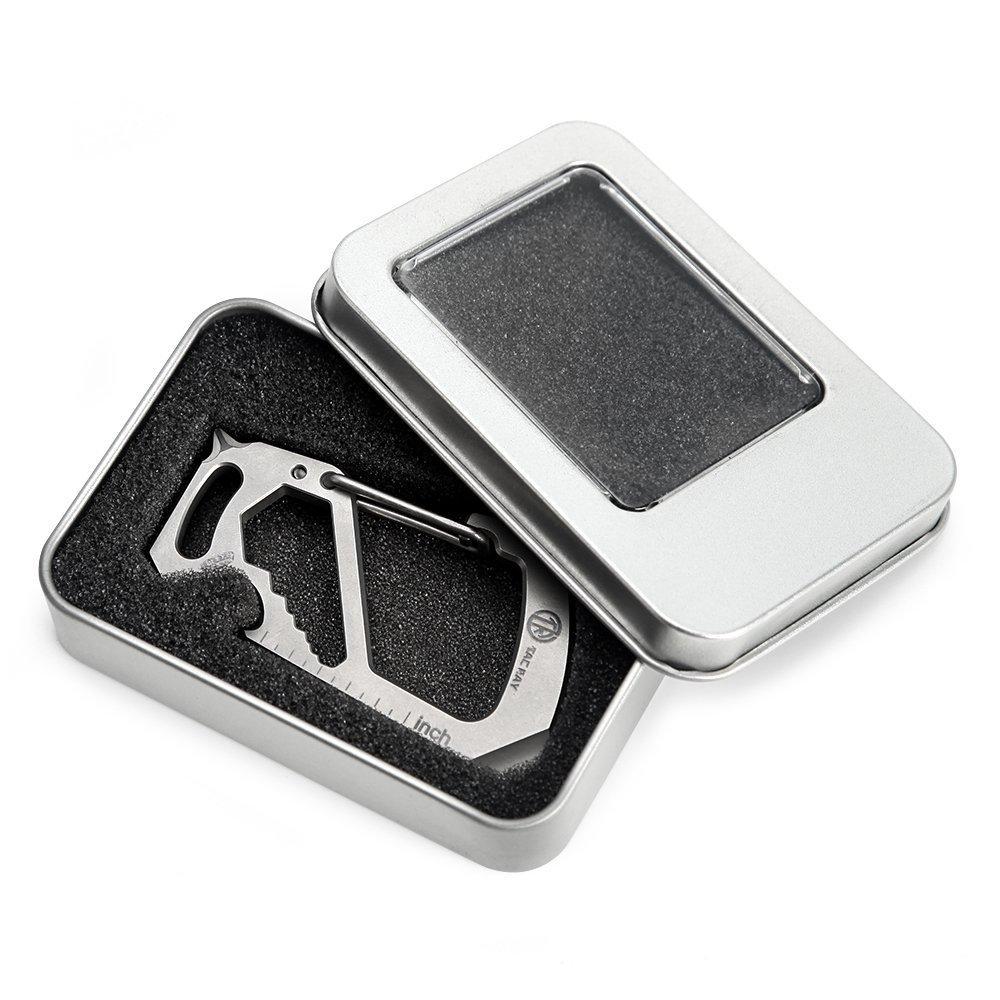 Móc khóa đa năng Titanium TACRAY - Carabiner Inch (YSK1602)