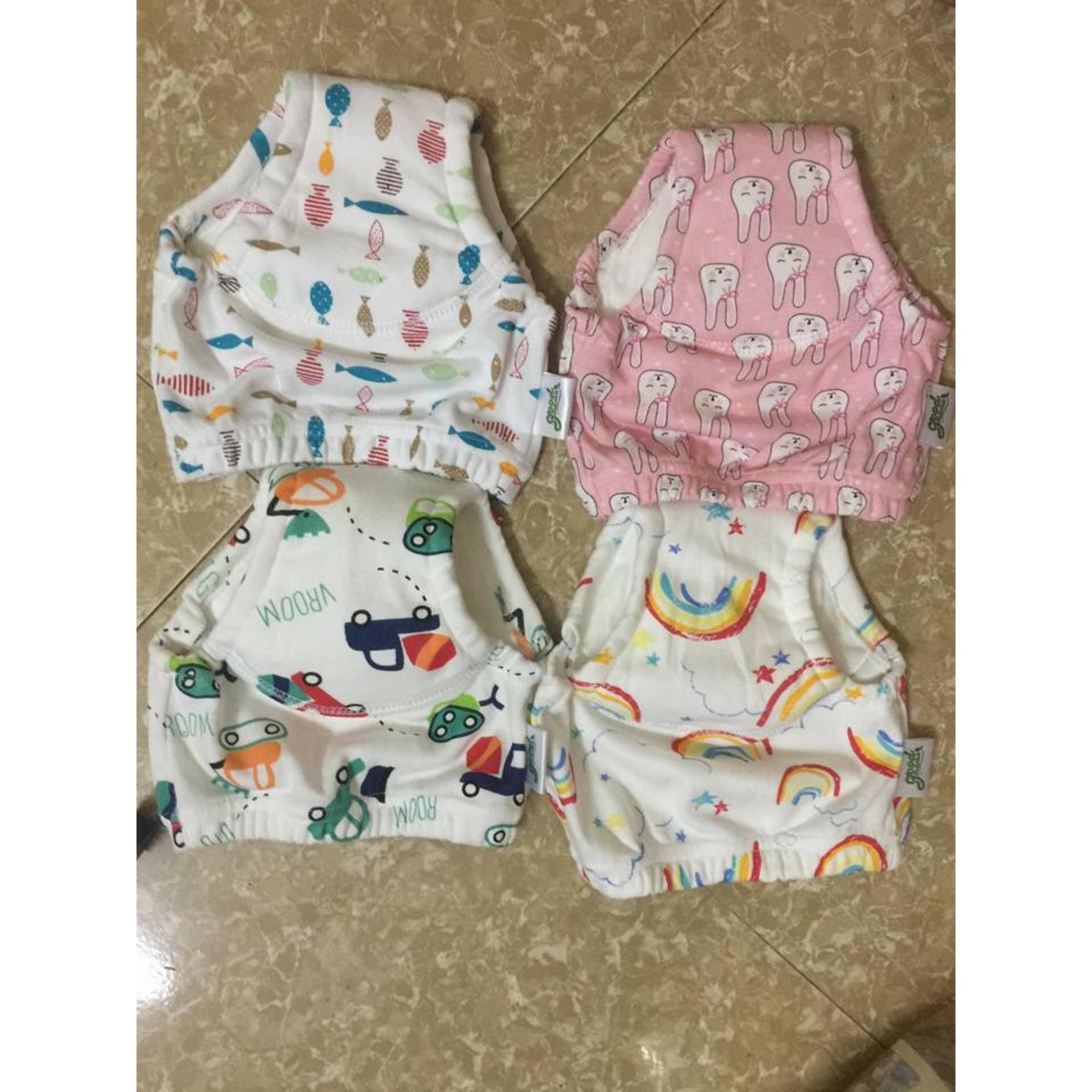 Quần tập bỏ bỉm cho bé hàng 6 lớp
