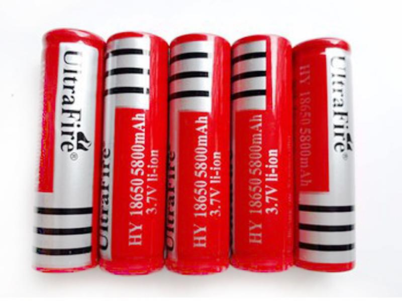 Pin sạc 18650 li-ion 3.7V 5800mAh