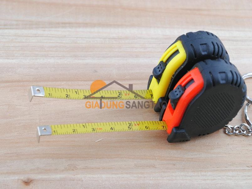 Móc khóa thước rút 1m