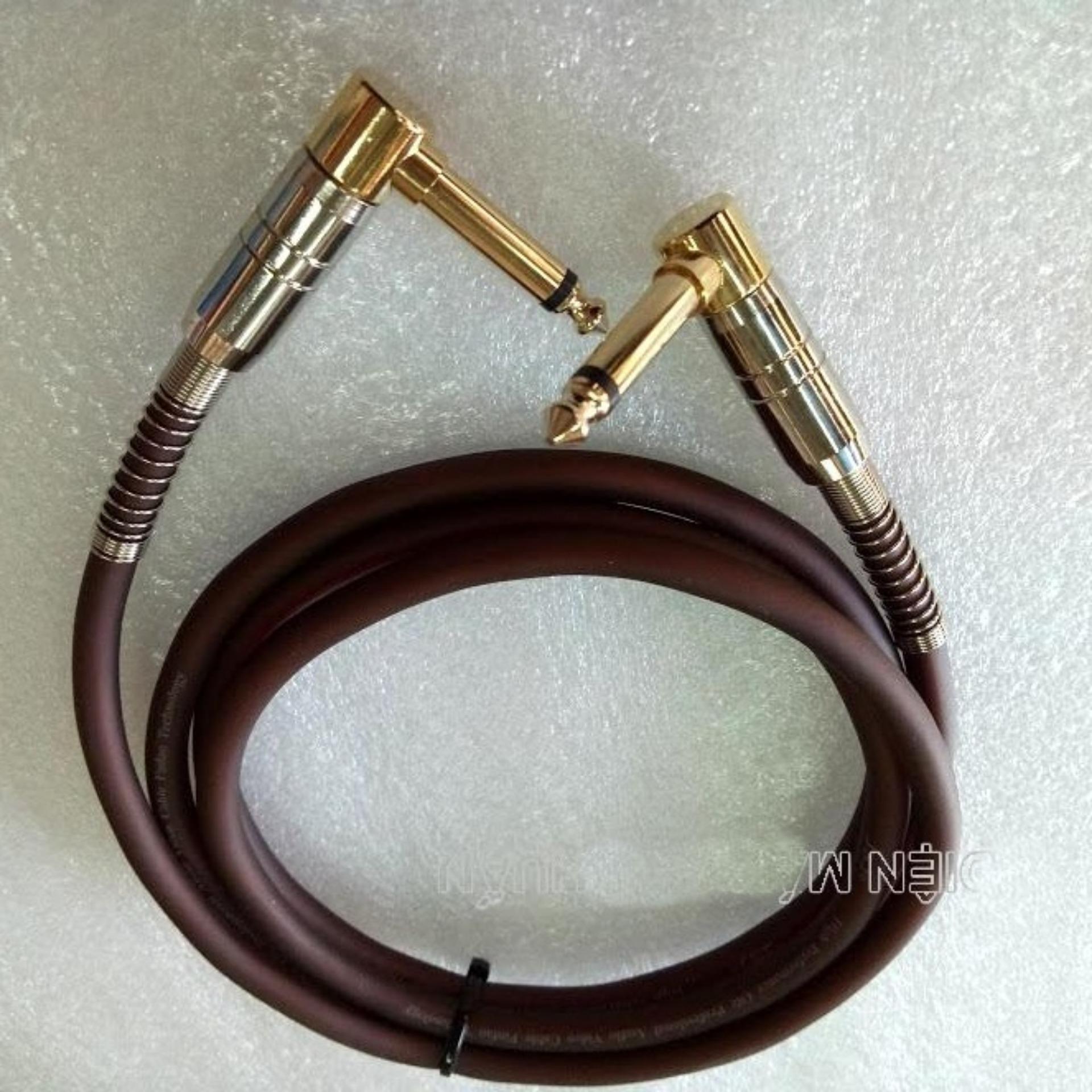 Dây jack 6.5mm 2 đầu cong dài 1.5