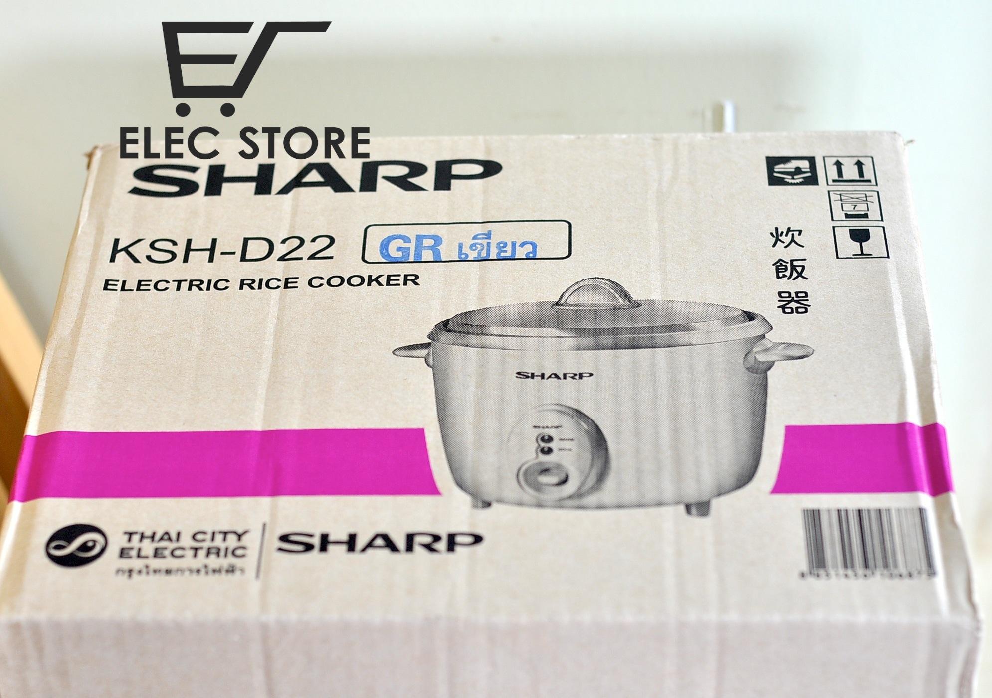 Nồi Cơm Điện Sharp KSH-D22 Thái Lan ( 2.2L) Hàng Nhập Khẩu Thái Lan (Giao Màu Ngẫu Nhiên)