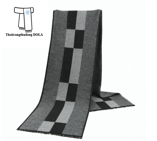 Khăn quàng cổ nam len cashmere thời trang Hàn Quốc