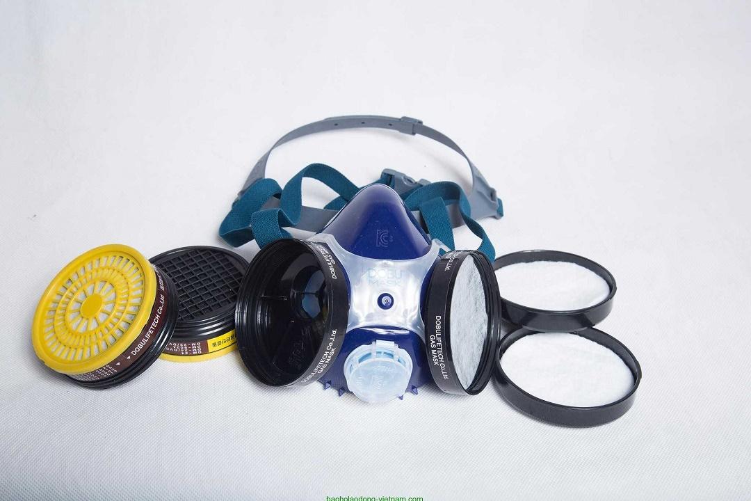 Mặt nạ phòng độc 2 phin lọc Hàn Quốc DOBU DM- 8024