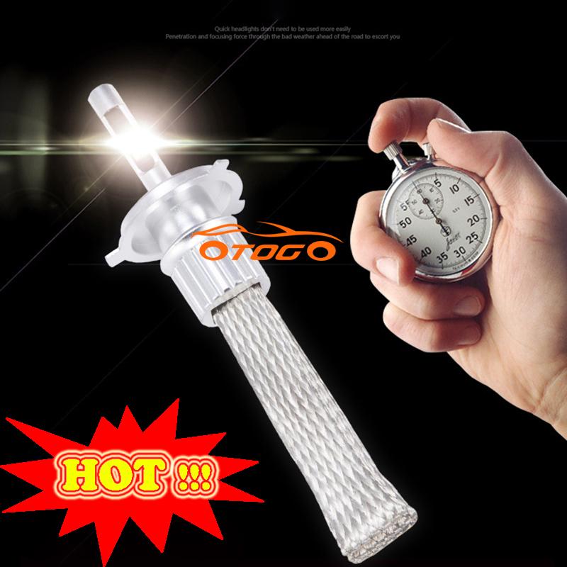 Đèn Led Siêu Sáng Cao Cấp Ô Tô, Xe Máy chân H4