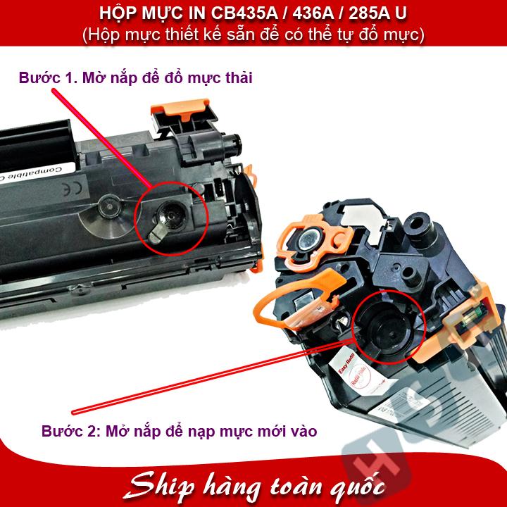 Hộp mực máy in HP LaserJet P1005/P1006 (CB435A/436A/285A)