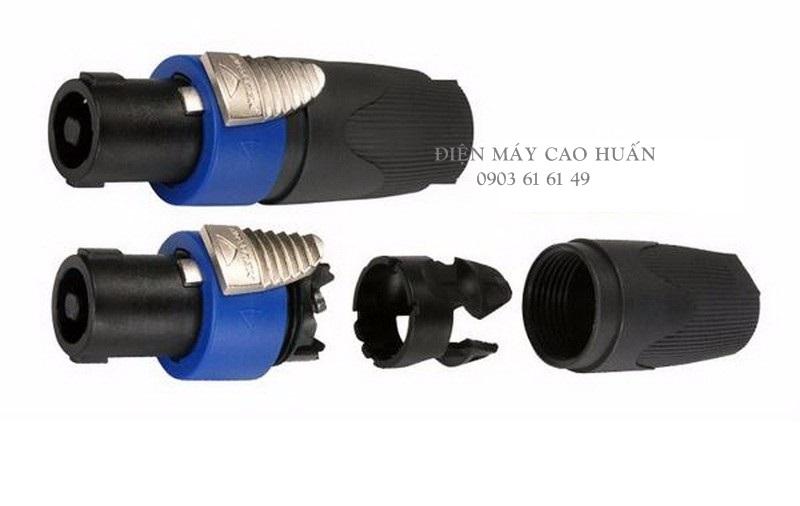 BỘ 2 JACK CẮM LOA SPEAKON NL4FX