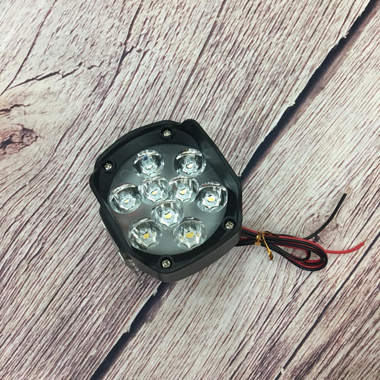 Đèn led trợ sáng L5 9 bóng led cho xe máy