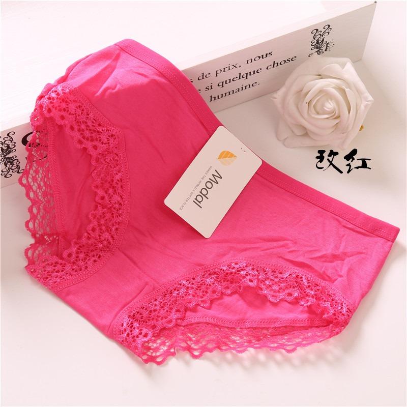 Bộ 03 quần lót cotton pha ren Modal ( Mẫu 08)