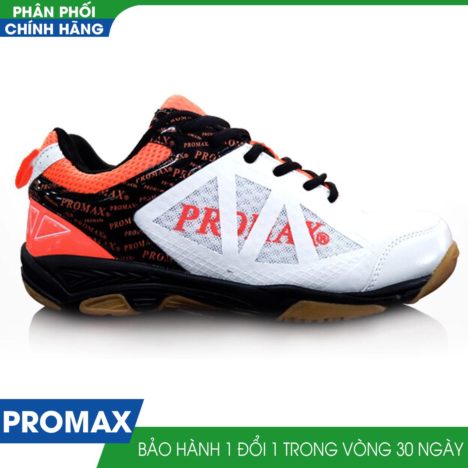 Giầy Cầu lông Động Lực 17088 new ( Trắng / cam )