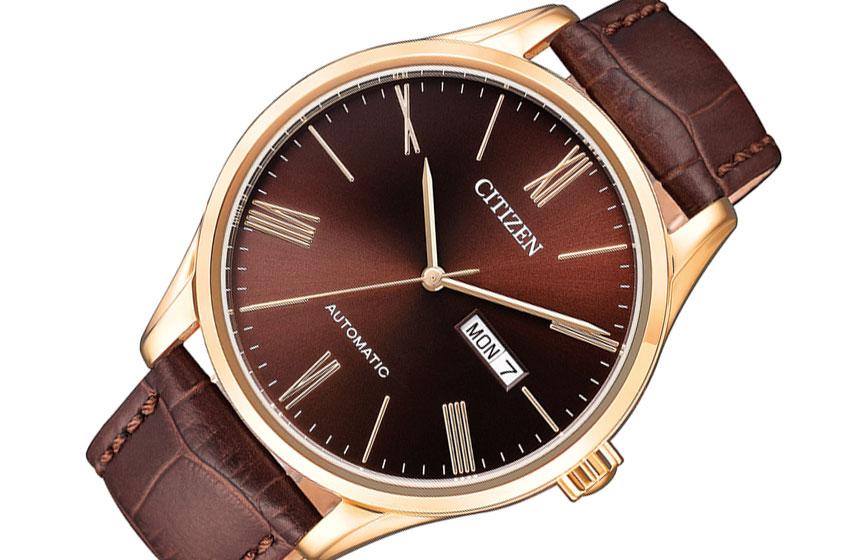 Đồng Hồ nam dây da Citizen Automatic NH8363-14X
