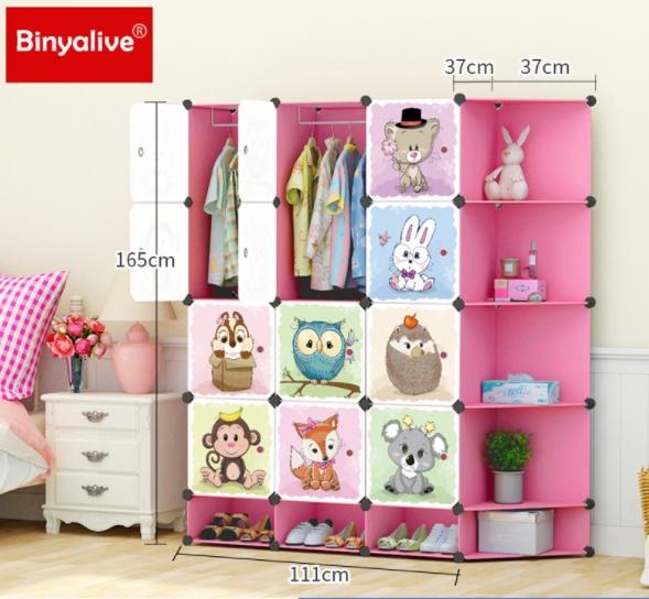 [HCM]TỦ GHÉP 20 NGĂN XANH DƯƠNG