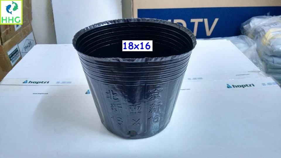 1KG CHẬU NHỰA MỀM ƯƠM CÂY (BỊCH, TÚI BẦU) 18X16 (1kg = khoảng 124 chậu 18x16)