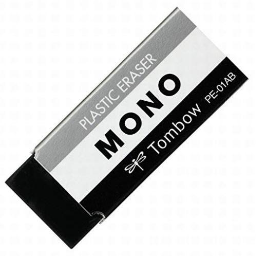 Tẩy (gôm) đen Mono zero, Tombow, Nhật bản, loại nhỏ
