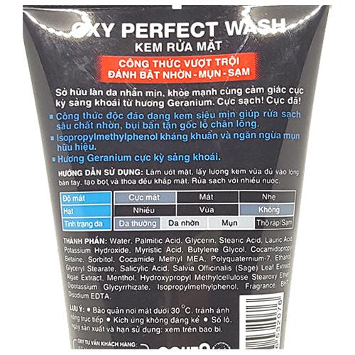 Sữa rửa mặt Oxy Perfect Wash tuýp 50g