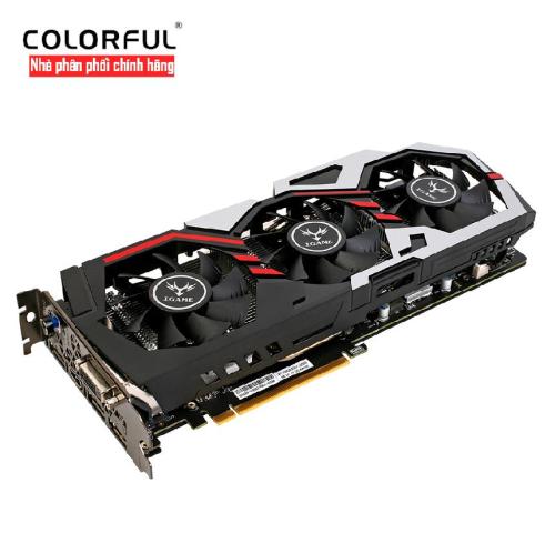 Card màn hình VGA Colorful GTX 1070 U TOP 8G iGame 3 Fan - Card