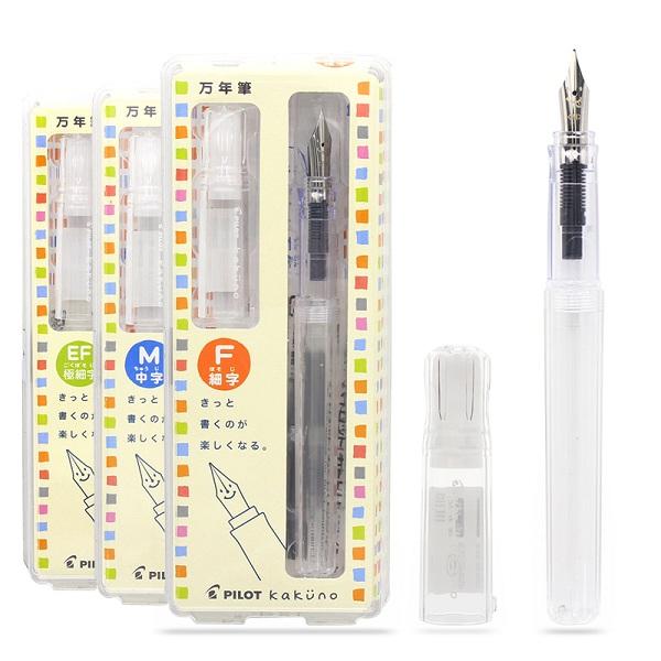 Bút máy Pilot Kakuno Nhật Bản Clear