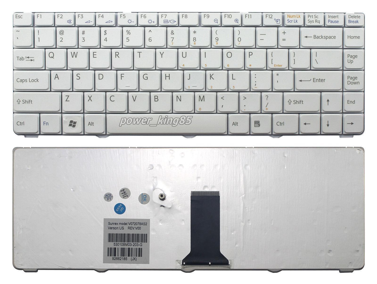 Bàn phím laptop sony vaio vgn-nr vgn-ns series