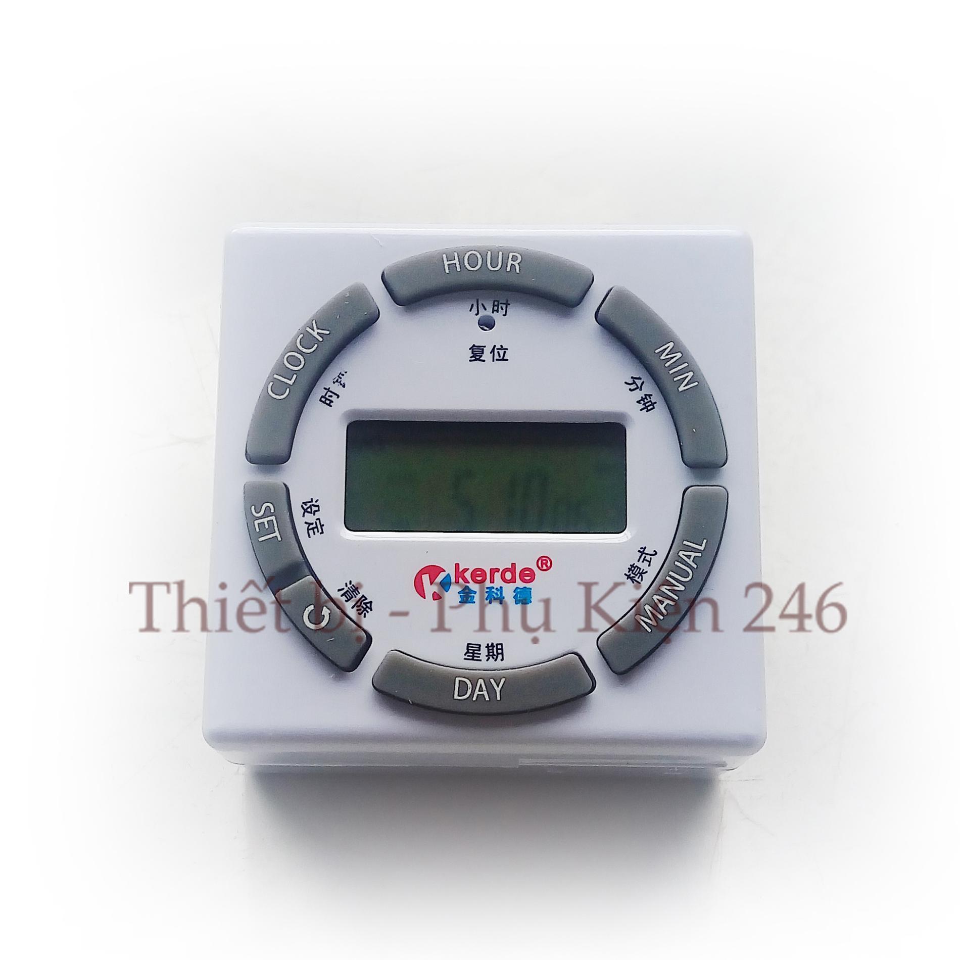 Timer hẹn giờ điện tử Kerde TC-932 (tiếng Anh)