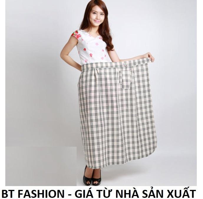 Váy Chống Nắng (Loại Tốt) 2 Lớp + 2 Mặt, Có Túi Tiện Lợi - BT Fashion - Giao màu ngẫu nhiên (VCN03)