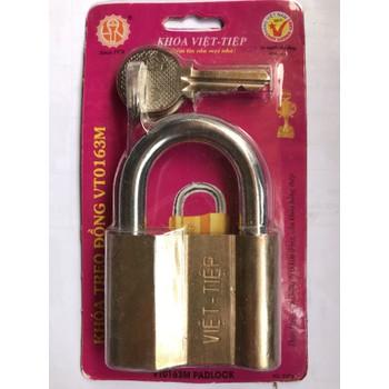 Ổ khóa việt tiệp treo đồng vt0163m