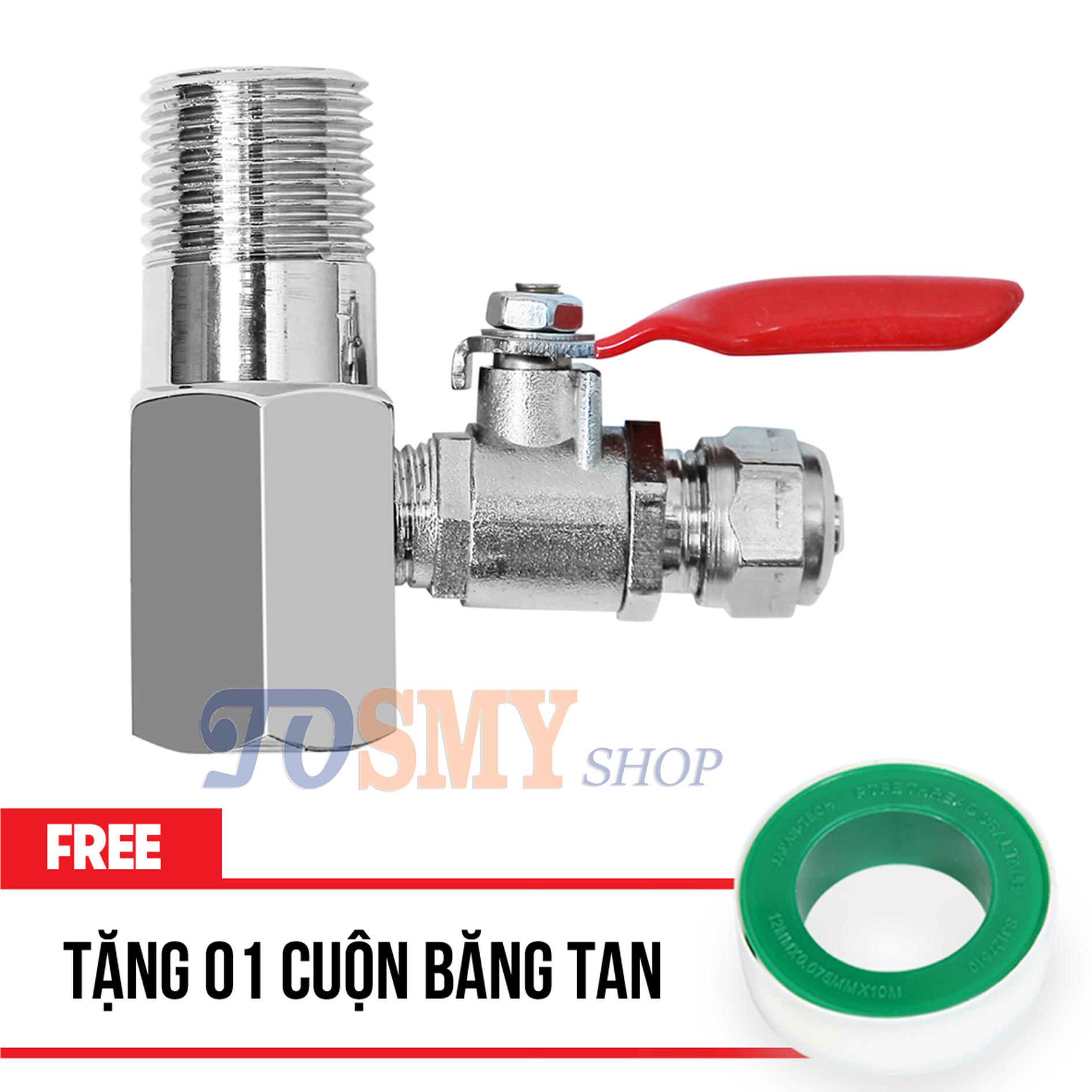 [HCM]Van chia nước đầu vào cho máy lọc nước dây 10mm - tặng 01 cuộn băng tan
