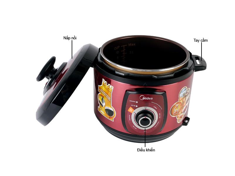 Nồi áp suất Midea MY-CH501A/B