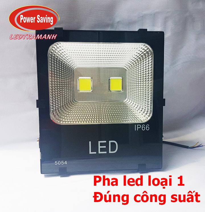 Đèn pha led 100W vỏ đen loại tốt