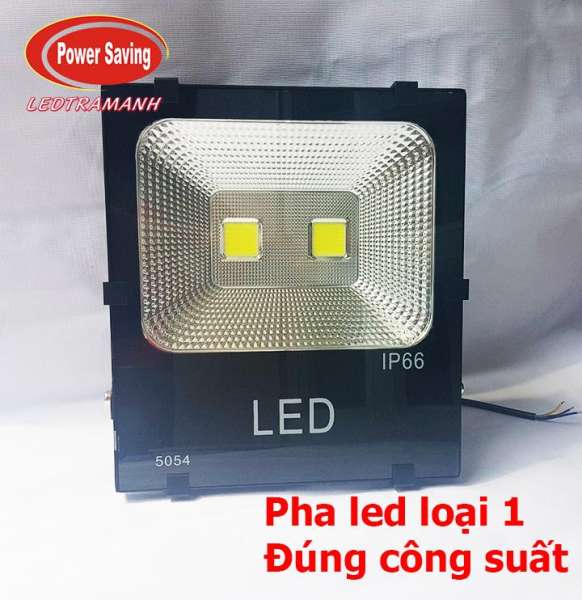 Đèn pha led 100W vỏ đen loại tốt