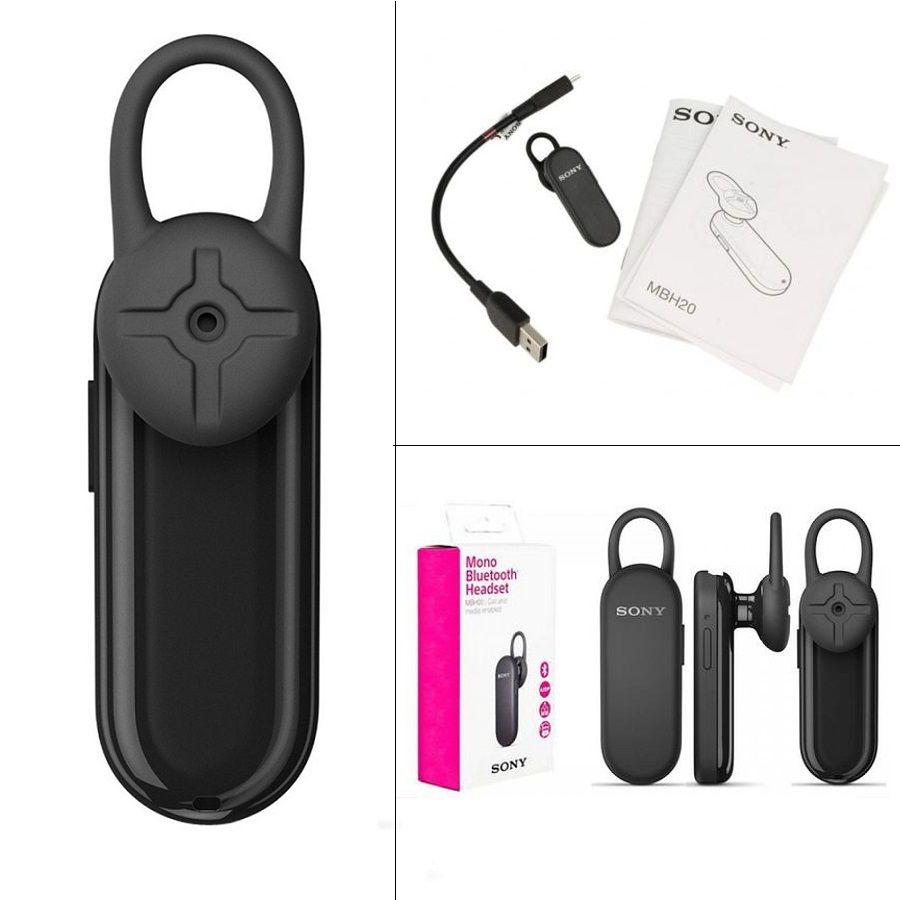Tai nghe không dây bluetooth Sony MBH20 (Đen)
