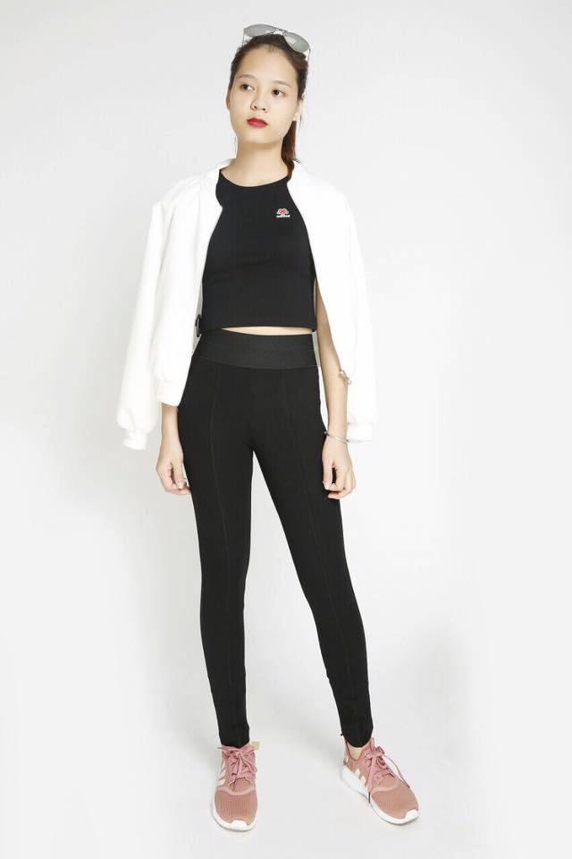 Quần Legging Cạp Cao Gen Bụng