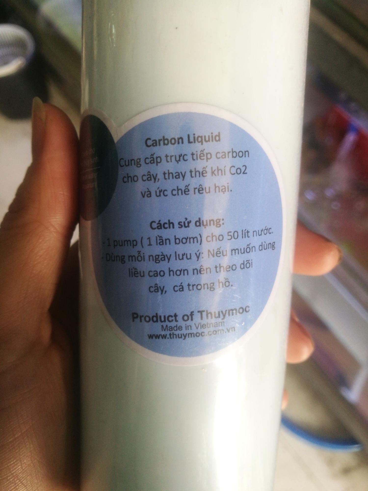 [HCM]Dung dịch CO2 lỏng cho hồ cá thủy sinh