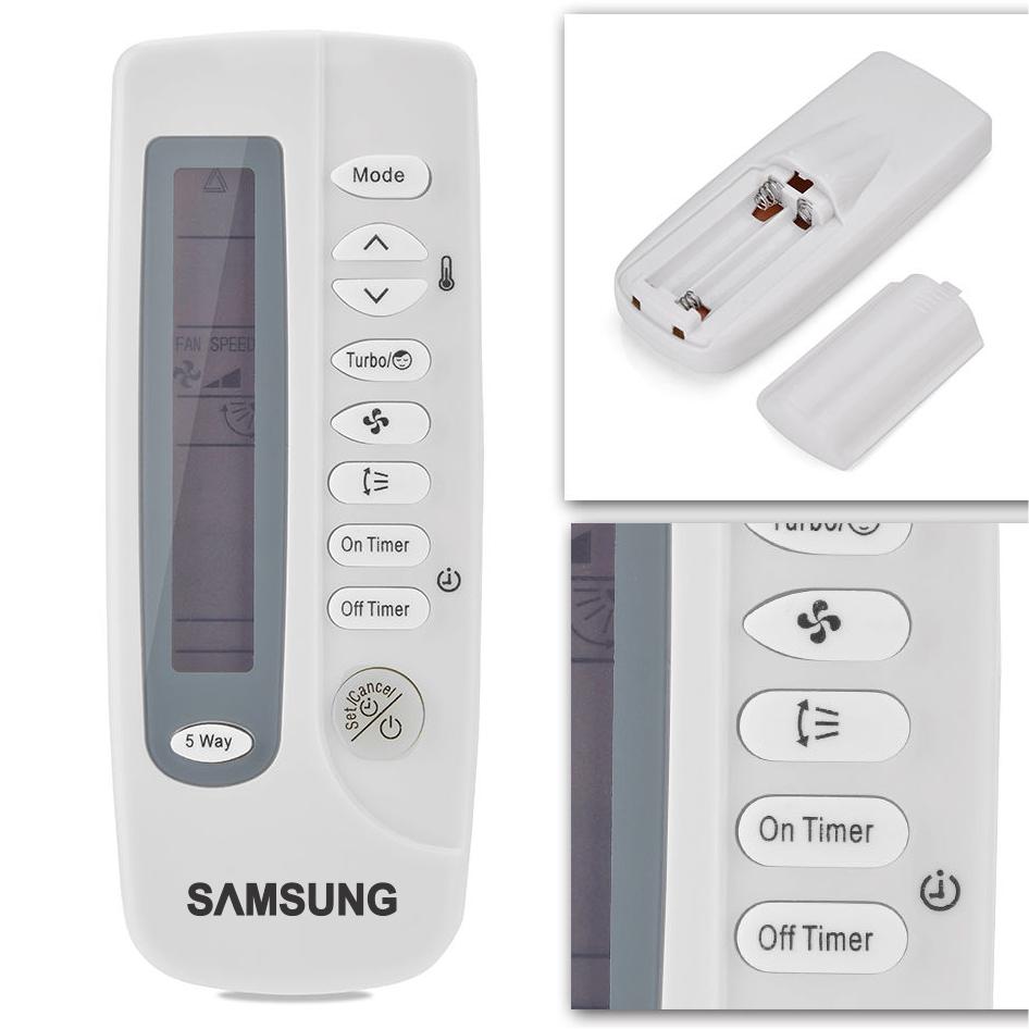 Remote máy lạnh Samsung 1 và 2 chiều nhỏ.